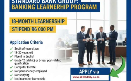 BANK Learnerships: APPLICATIONS 2026