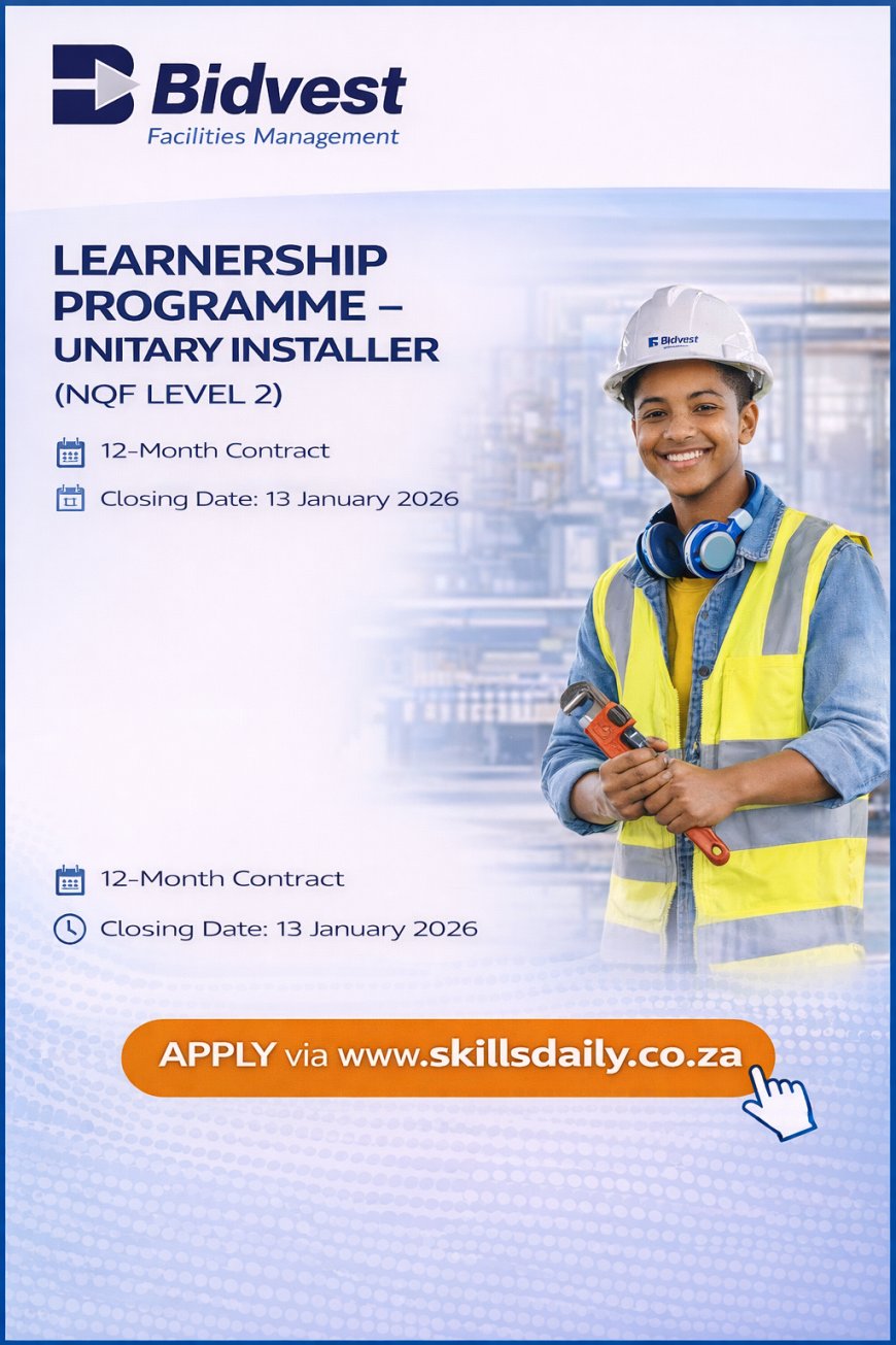 Learnership Programme – Unitary Installer (NQF Level 2)