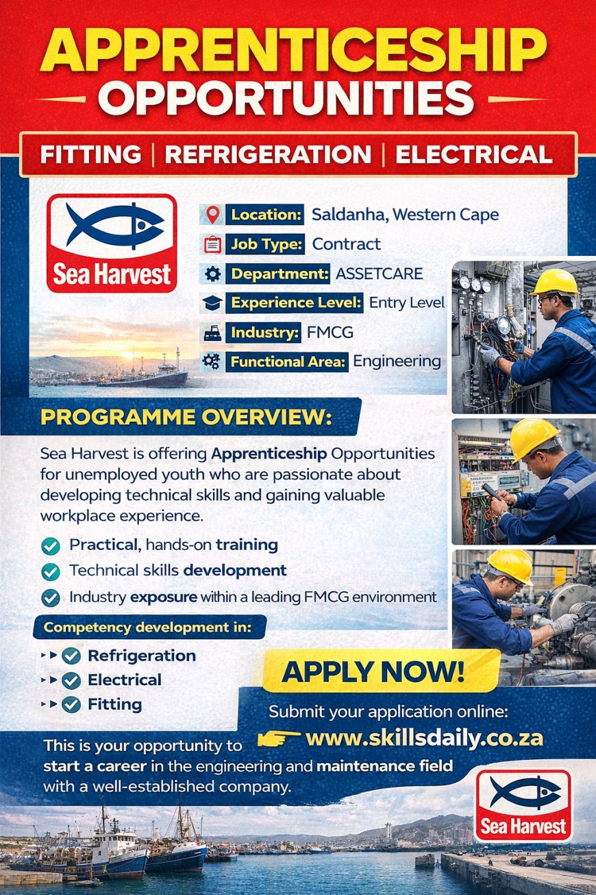 Apprentices Opportunity at Sea Harvest