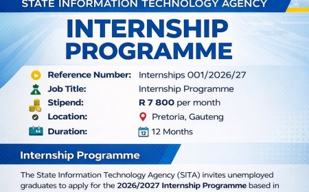 X33 State Information Technology Agency (SITA) Internships 2026