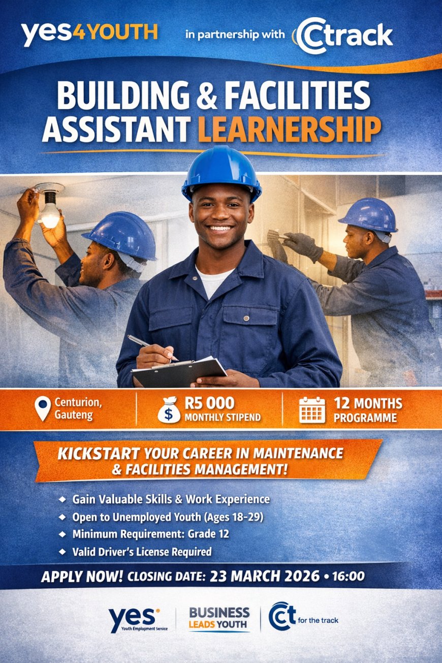 YES4Youth Programme – Building & Facilities Assistant