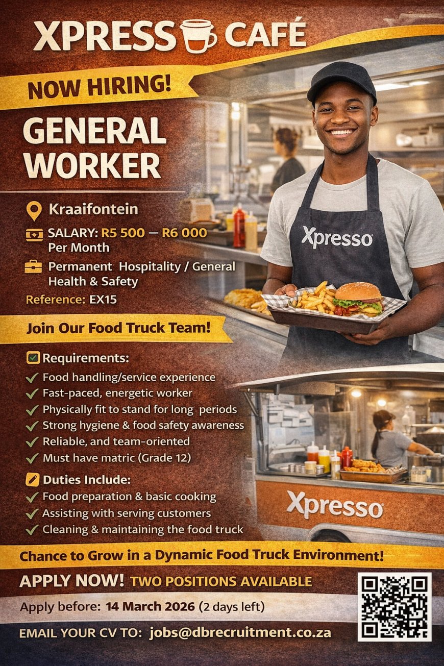 General Worker – Xpresso Café