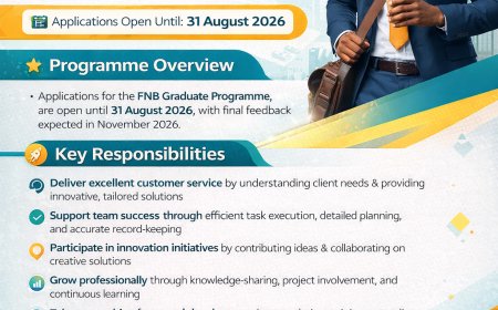 FNB Graduate Programme – Job Opportunity