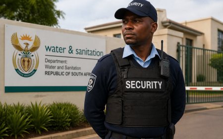 Security Officer (x26 Posts) - Department of Water and Sanitation