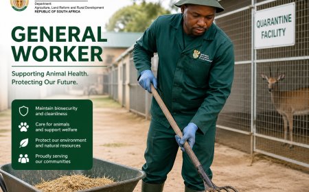 GENERAL WORKER - Department of Agriculture and Rural Development