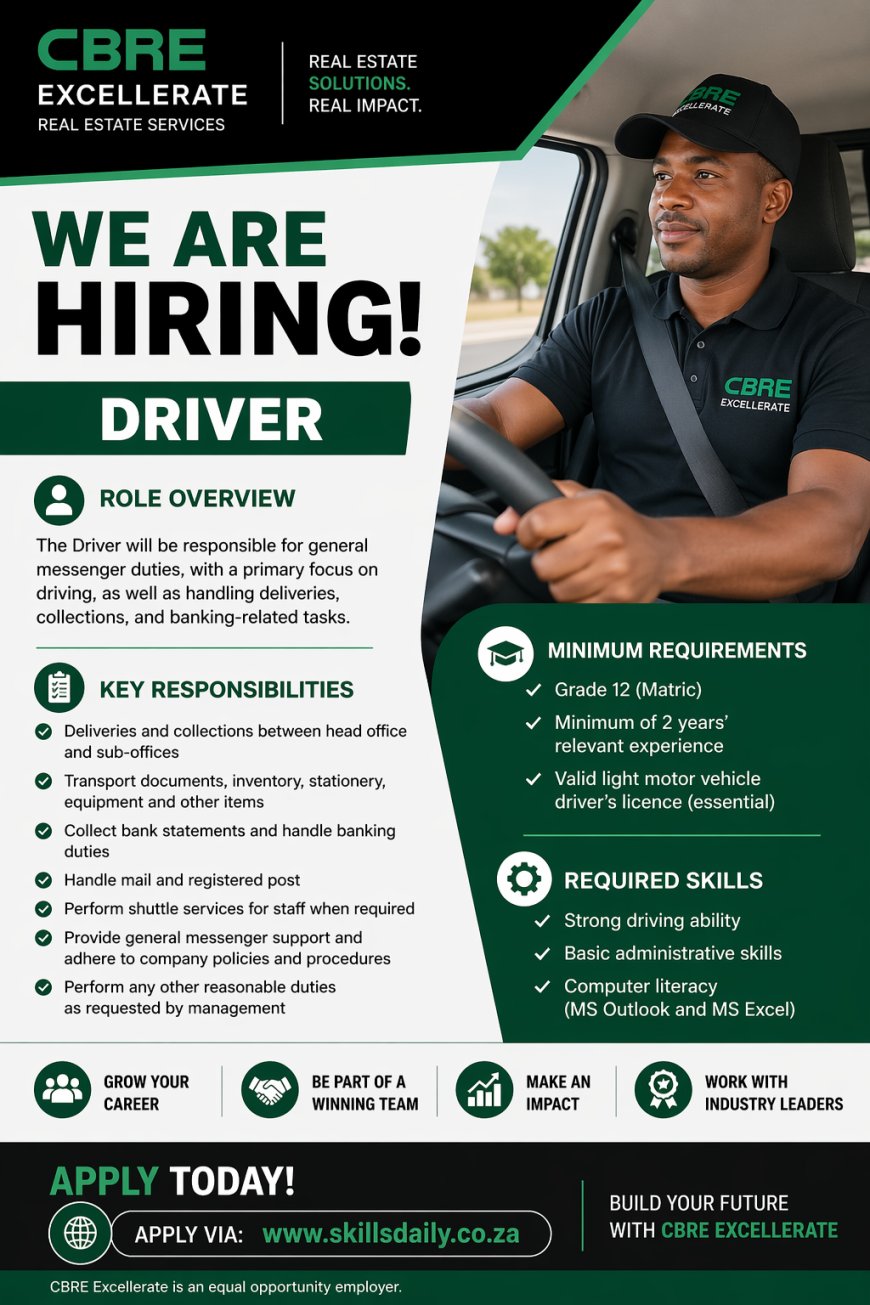 Driver – CBRE Excellerate