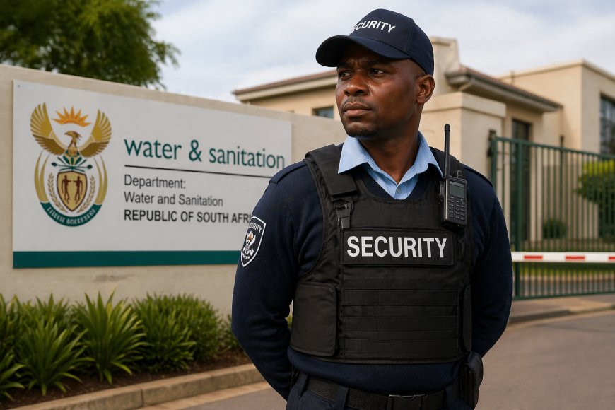 Security Officer (x26 Posts) - Department of Water and Sanitation