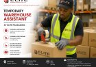 TEMPORARY WAREHOUSE ASSISTANTS