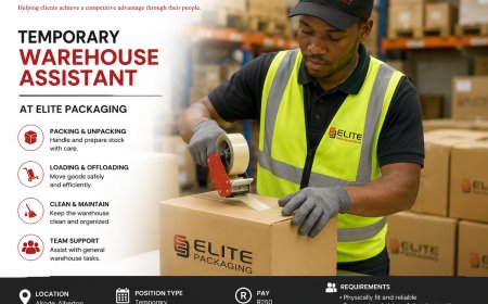 TEMPORARY WAREHOUSE ASSISTANTS