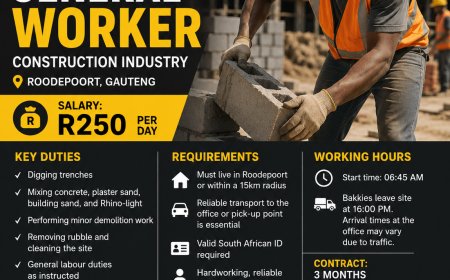 General Worker – Construction Industry