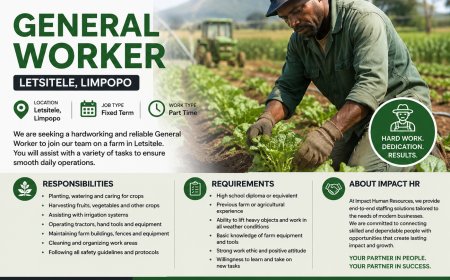 General Worker – Farm Opportunity