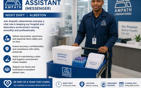 General Assistant (Messenger) | Night Shift | Alberton