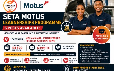 5 SETA Learnership Programmes