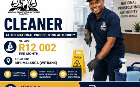 Cleaner – Ref No: RECRUIT 2026/203