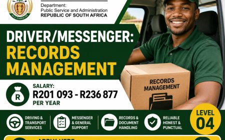 DRIVER/MESSENGER: RECORDS MANAGEMENT