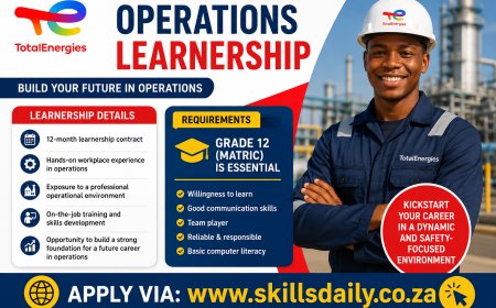 Operations Learnership Opportunity – Alrode