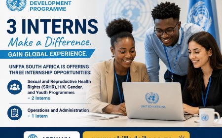 UNFPA Internship Opportunities (3 Positions) – Pretoria
