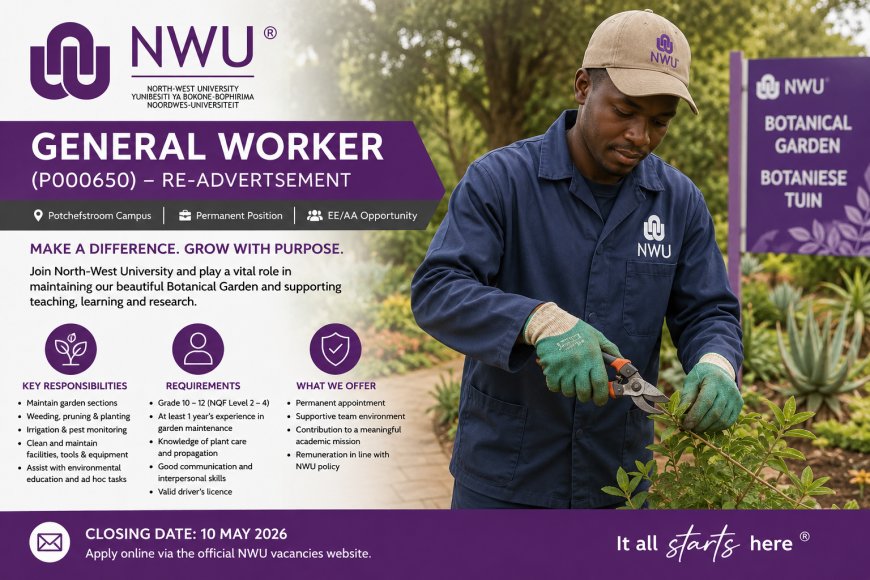 General Worker - North West University