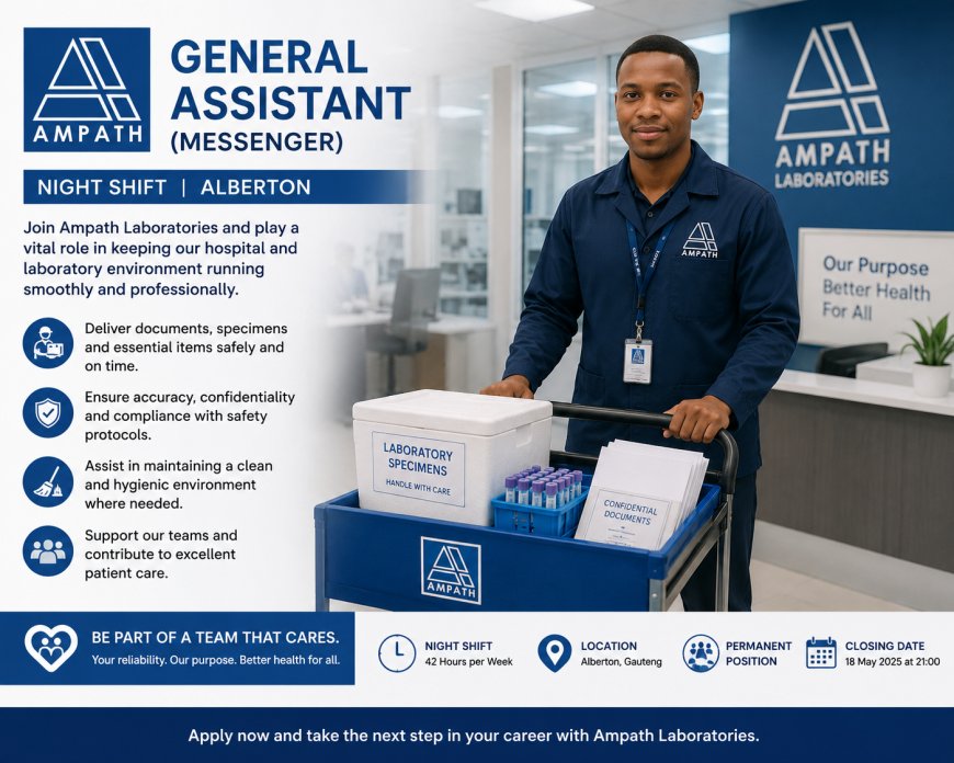 General Assistant (Messenger) | Night Shift | Alberton
