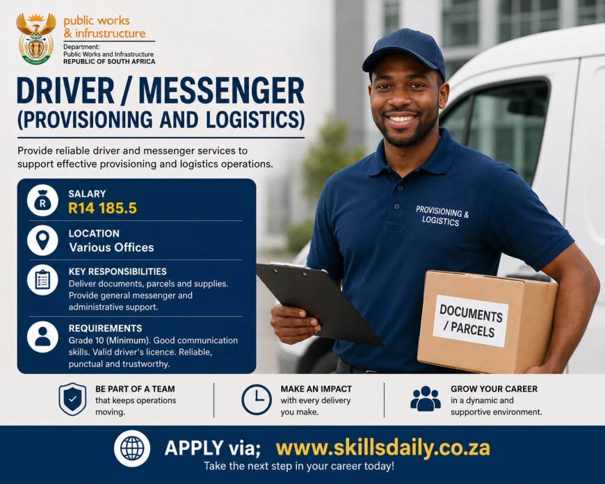 Driver / Messenger - Department of Public Works
