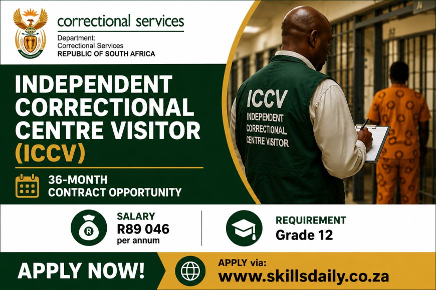 Independent Correctional Centre Visitor (ICCV) – 36-Month Contract Opportunity (x12)