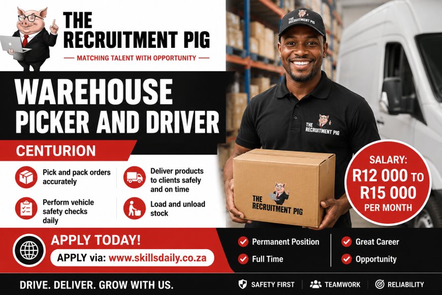 Warehouse Picker and Driver – Centurion