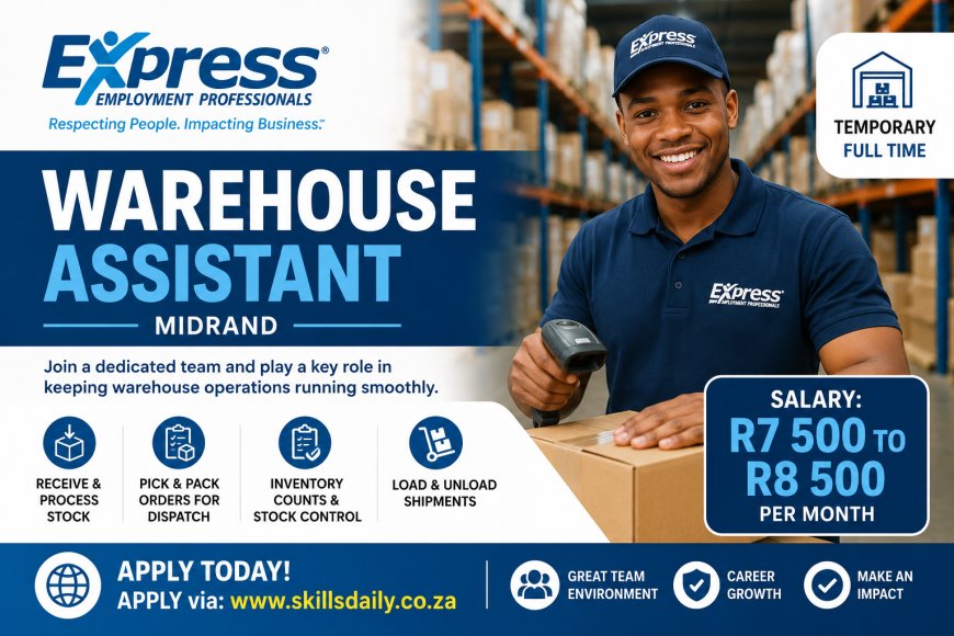 Warehouse Assistant - Express Employment Professional