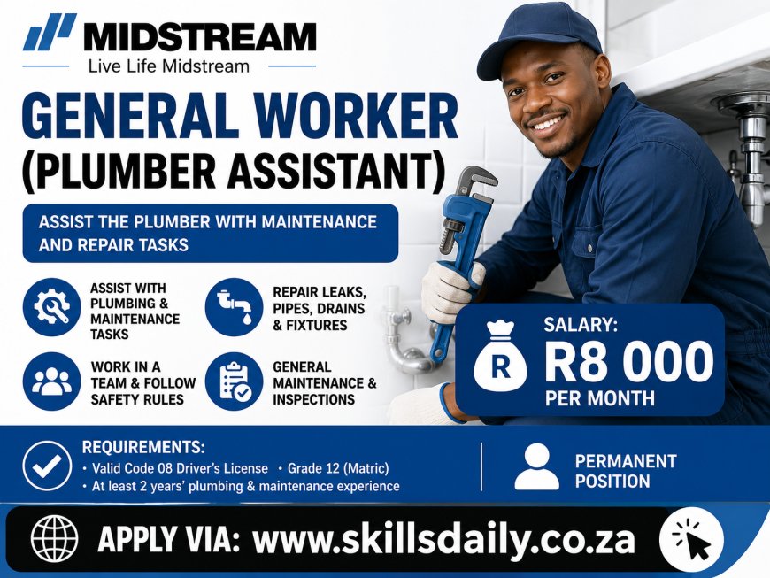 General Worker (Plumber Assistant)
