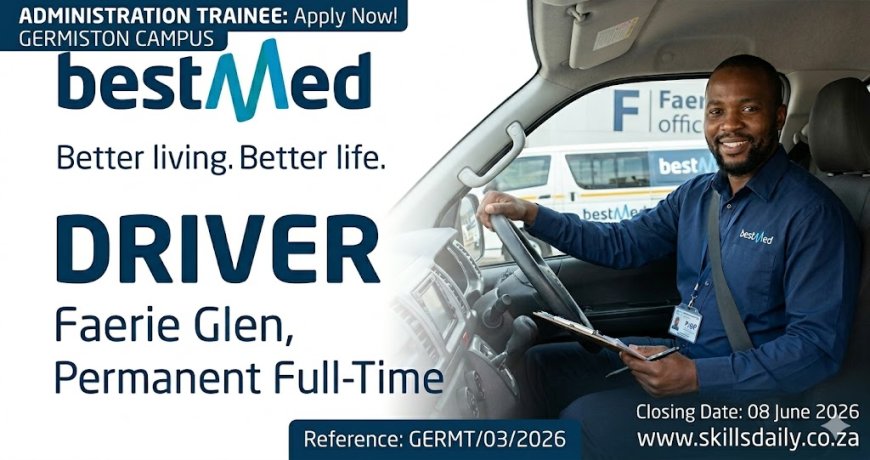 Driver and Handyman at BestMed