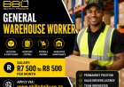 General Warehouse Worker – Permanent Position