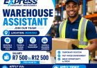 Warehouse Assistant – Temporary Position