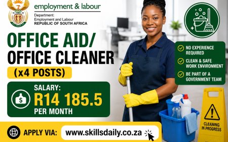 Office Aid (x4 Posts) / Cleaners (x4 Posts)