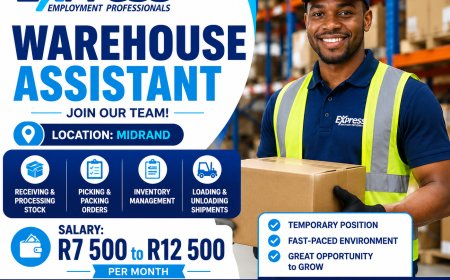 Warehouse Assistant – Temporary Position