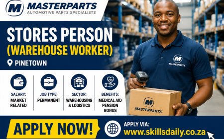 Stores Person (Warehouse Worker) – Pinetown