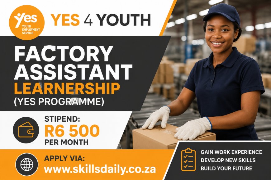 Factory Assistant Learnership (YES Programme)