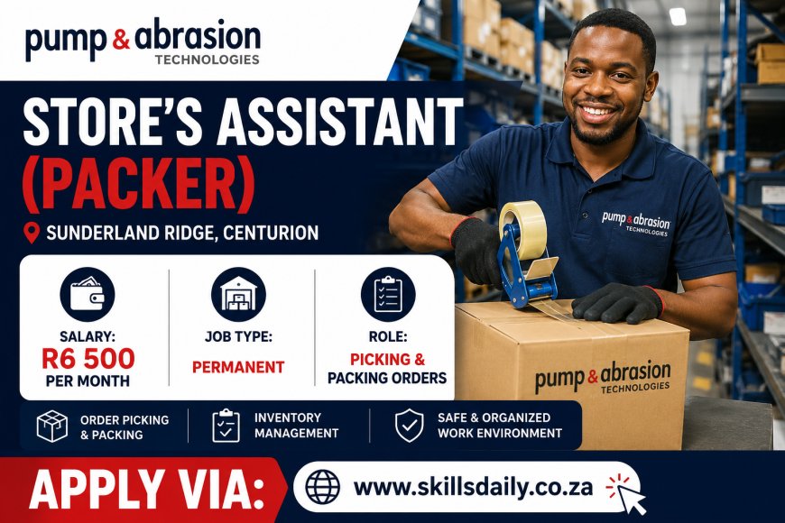 Stores Assistant (Picker) – Warehouse