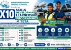 X10 Transport Education and Training Authority (TETA) Skills Development Learnership Programmes