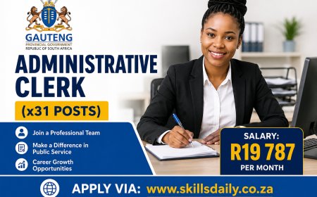 Administration Clerk (31 Posts) - Gauteng Provincial Government