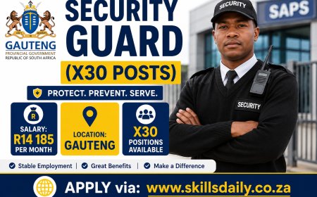 Security Guard (x30 Posts) - Gauteng Provincial Government