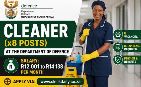 Cleaner (x8 Posts) – Reference: NAVAL/20/23/26/29