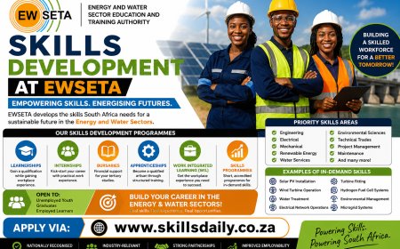 EWSETA Skills Development Programmes: Building Skills for South Africa's Energy and Water Sectors