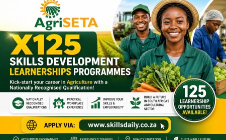 AgriSETA Skills Development Learnerships (X125 Programmes)