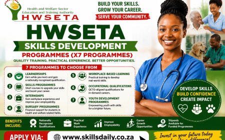 HWSETA Skills Development Programmes (X7 Programmes)