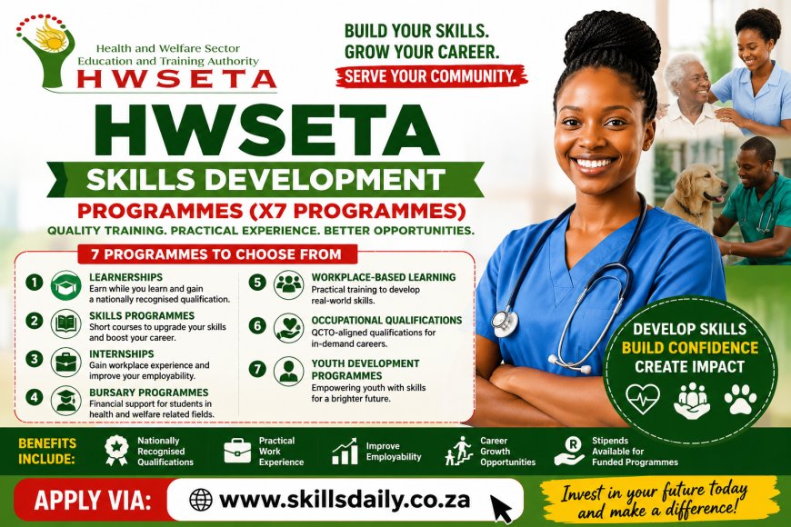 HWSETA Skills Development Programmes (X7 Programmes)