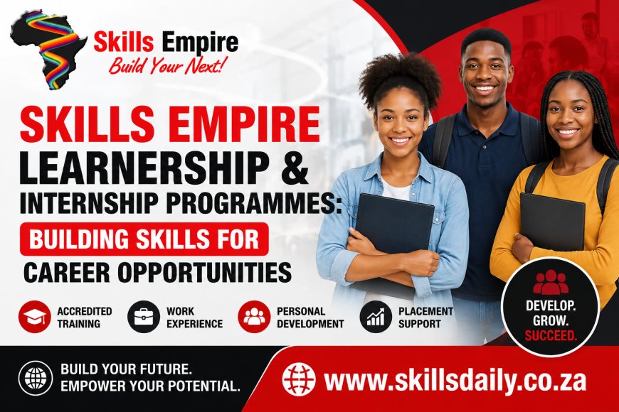 Skills Empire Learnership & Internship Programmes: Building Skills for Career Opportunities