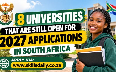 8 Universities That Are Still Open for 2027 Applications in South Africa