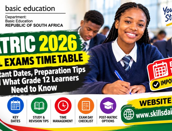 Matric 2026 Final Exams Time Table: Important Dates, Preparation Tips and What Grade 12 Learners Need to Know
