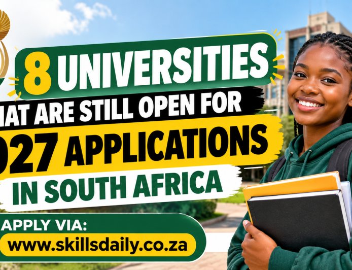 8 Universities That Are Still Open for 2027 Applications in South Africa