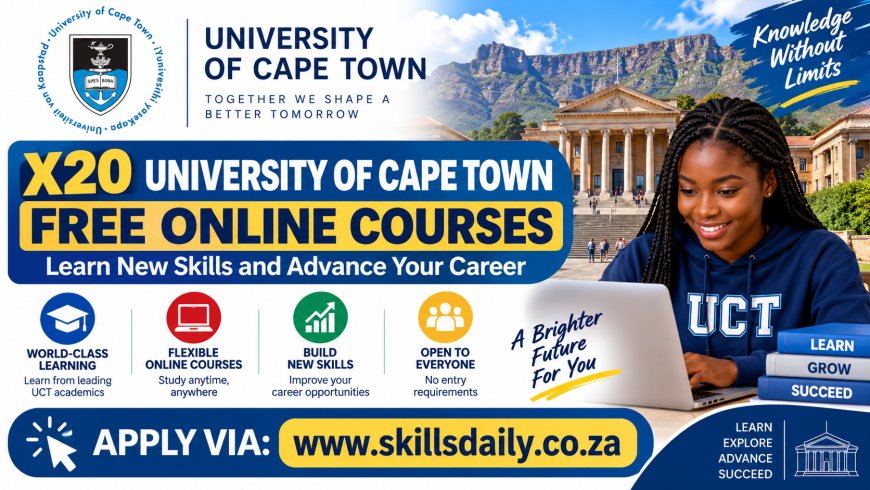 X20 University of Cape Town Free Online Courses: Learn New Skills and Advance Your Career