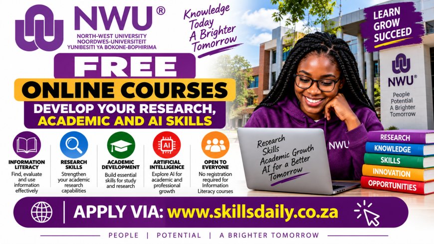North-West University Free Online Courses: Develop Your Research, Academic and AI Skills